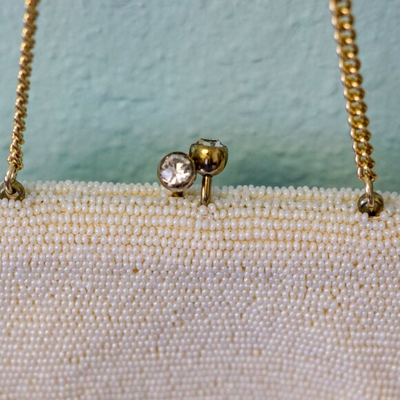 Vintage beaded evening clutch by Bags by Debbie made in Japan - Picture 4 of 5